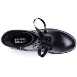 Regarde Le Ciel Roxana 04 Boot Black Delice Leather (Women's) -Ecco Shoe Store 04 Blk 3