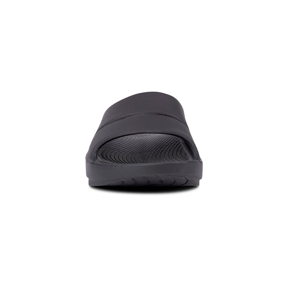 OOFOS OOahh Black Slide (Unisex) 3 OOFOS OOahh Black Slide (Unisex) - Image 3