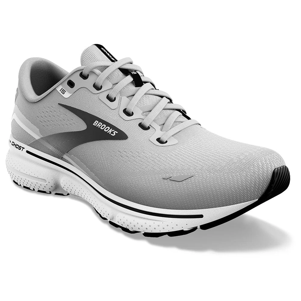 Brooks Ghost 15 Running Shoe Alloy/Oyster/Black (Men's) 1 Brooks Ghost 15 Running Shoe Alloy/Oyster/Black (Men's)