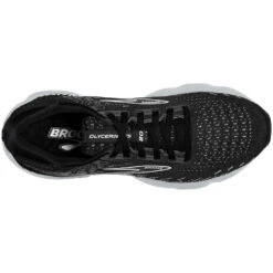 Brooks Glycerin GTS 20 Athletic Shoe Black/White/Alloy (Women's) -Ecco Shoe Store 120370059 5