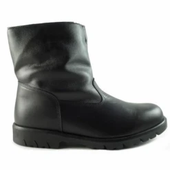Toe Warmers Track Waterproof Boot Black Leather (Men's) -Ecco Shoe Store 3887B20 side