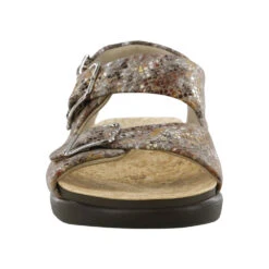 SAS Relaxed Sandal Multisnake Taupe Leather (Women's) -Ecco Shoe Store 3 411fedda 8ccc 4470 b338 c8f02bf66a43