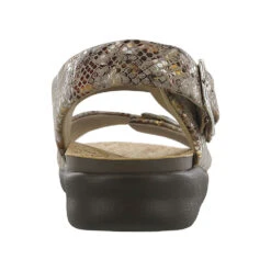 SAS Relaxed Sandal Multisnake Taupe Leather (Women's) -Ecco Shoe Store 4 877f84f9 eff3 4bbe 9df5 6922f5881cb2