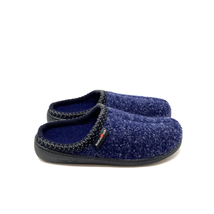 Haflinger AT Slipper Navy (Women's & Men's) 2 Haflinger AT Slipper Navy (Women's & Men's) - Image 2