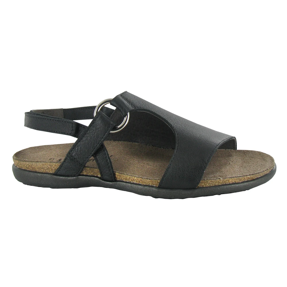 Naot Olivia Sandal Black Leather (Women's) 1 Naot Olivia Sandal Black Leather (Women's)