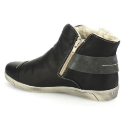 Cloud Footwear Aline Black Wool Lining Boot (Women's) 7 Cloud Footwear Aline Black Wool Lining Boot (Women's) -Ecco Shoe Store ALINEBLK 1