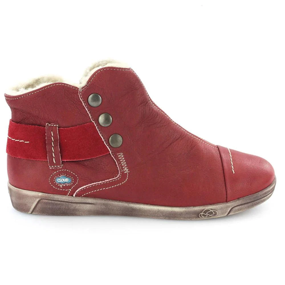 Cloud Footwear Aline Red Wool Lining Boot (Women's) 2 Cloud Footwear Aline Red Wool Lining Boot (Women's) - Image 2