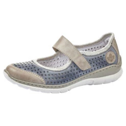 Rieker Nikita B5 Mary Jane Jeans Blue (Women's)