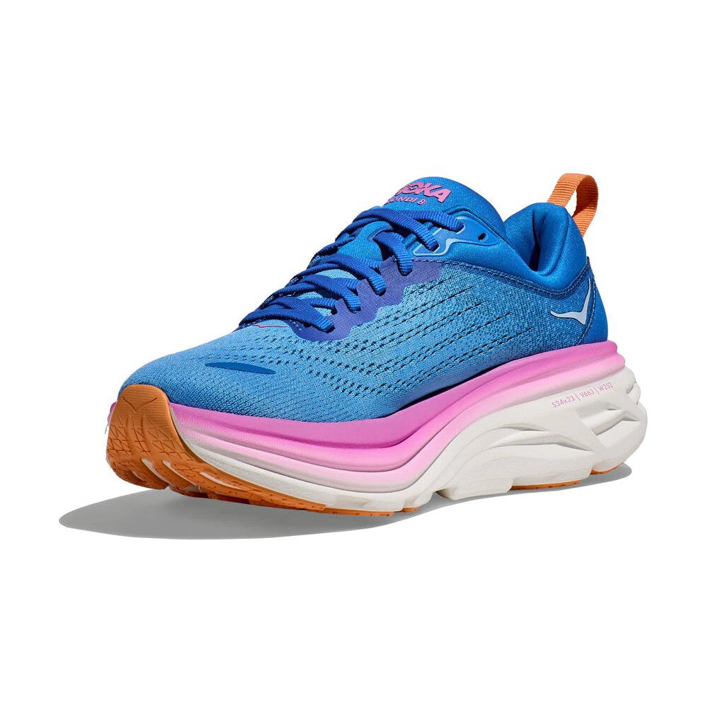 Hoka One One Hoka Bondi 8 Running Shoe Coastal Sky/All Aboard (Women's) 3 Hoka One One Hoka Bondi 8 Running Shoe Coastal Sky/All Aboard (Women's) - Image 3