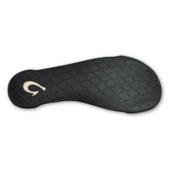 OluKai Kīpuka Hulu Indoor/Outdoor Slipper Black (Men's) -Ecco Shoe Store Blk 2 5c1888a7 5654 4be4 892a 7437766b754e