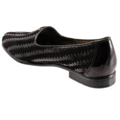 Trotters Liz III Slip-On Black/Black Patent (Women's) -Ecco Shoe Store Blk 2 6fe4f5c0 6353 49aa 81c7 13d42aa97622