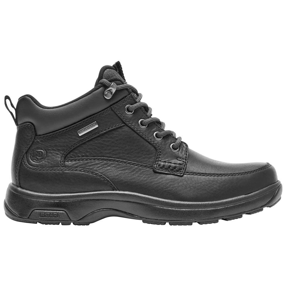 Dunham 8000 Mid Waterproof Boot Black Leather (Men's) 3 Dunham 8000 Mid Waterproof Boot Black Leather (Men's) - Image 3