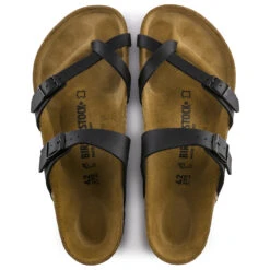 Birkenstock Mayari Soft Footbed Sandal Black Birko-Flor -Ecco Shoe Store Blk 3 e2a1edb4 6d2e 4255 b378 aff6268bcf27