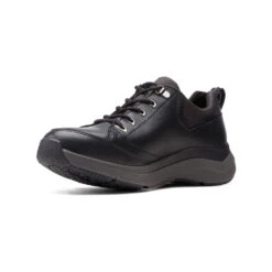 Clarks Wave 2.0 Vibe Black Leather (Men's) -Ecco Shoe Store Blk 4 171e84f2 61d9 408b b006 bf6c158bc57b