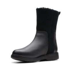 Clarks Un Elda Mid Waterproof Boot (Women's) 10 Clarks Un Elda Mid Waterproof Boot (Women's) -Ecco Shoe Store Blk 4 a59f94c5 2643 40a1 b715 f903cdd70770