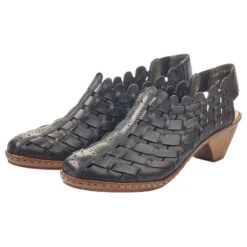 Rieker Sina 78 Slingback Heel Black (Women's) 13 Rieker Sina 78 Slingback Heel Black (Women's) -Ecco Shoe Store Blk 7 f8f10337 4406 4d86 b125 9d23aba98534