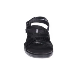 Revere Miami Sandal Black Lizard (Women's) -Ecco Shoe Store BlkLiz 4 0f6de804 3acb 4731 bb48 61d51b8aedc3
