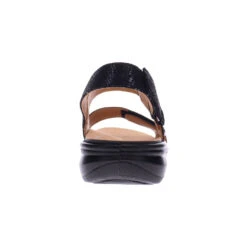 Revere Como Sandal Black Lizard (Women's) 10 Revere Como Sandal Black Lizard (Women's) -Ecco Shoe Store BlkLiz 5
