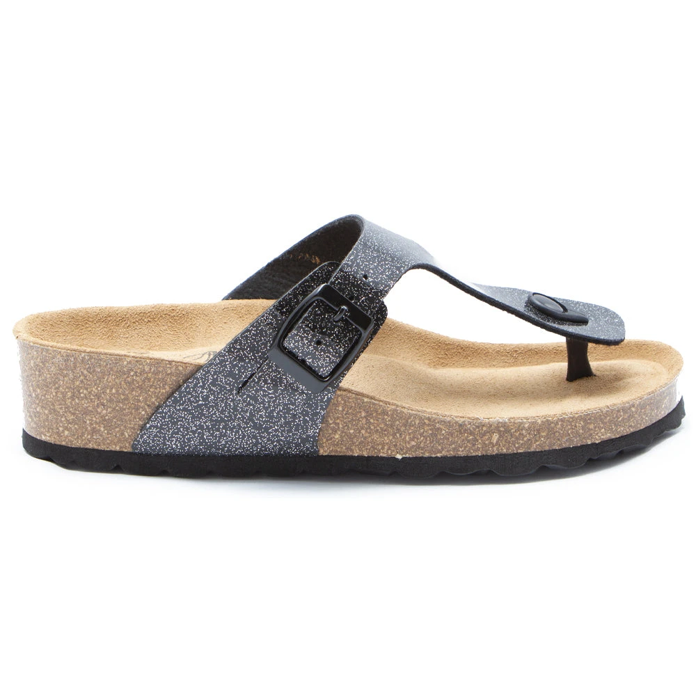 Sabatini Bari Sandal Nero Black (Women's) 2 Sabatini Bari Sandal Nero Black (Women's) - Image 2