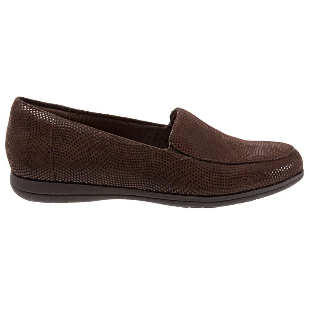 Trotters Deanna Slip-On Brown Mini Dots (Women's) 2 Trotters Deanna Slip-On Brown Mini Dots (Women's) - Image 2