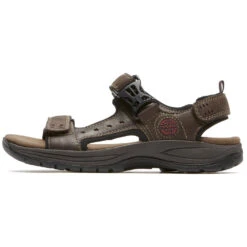 Dunham Nolan Adjustable Sandal Brown (Men's) -Ecco Shoe Store Brn 3 54d50e58 2eb1 4a2b 925a fae184870f4c