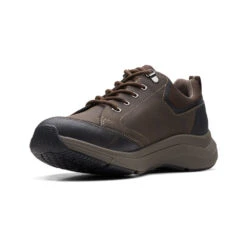 Clarks Wave 2.0 Vibe Dark Brown Waterproof (Men's) -Ecco Shoe Store Brn 4 105f260f abd0 465a baf9 87031729e00d
