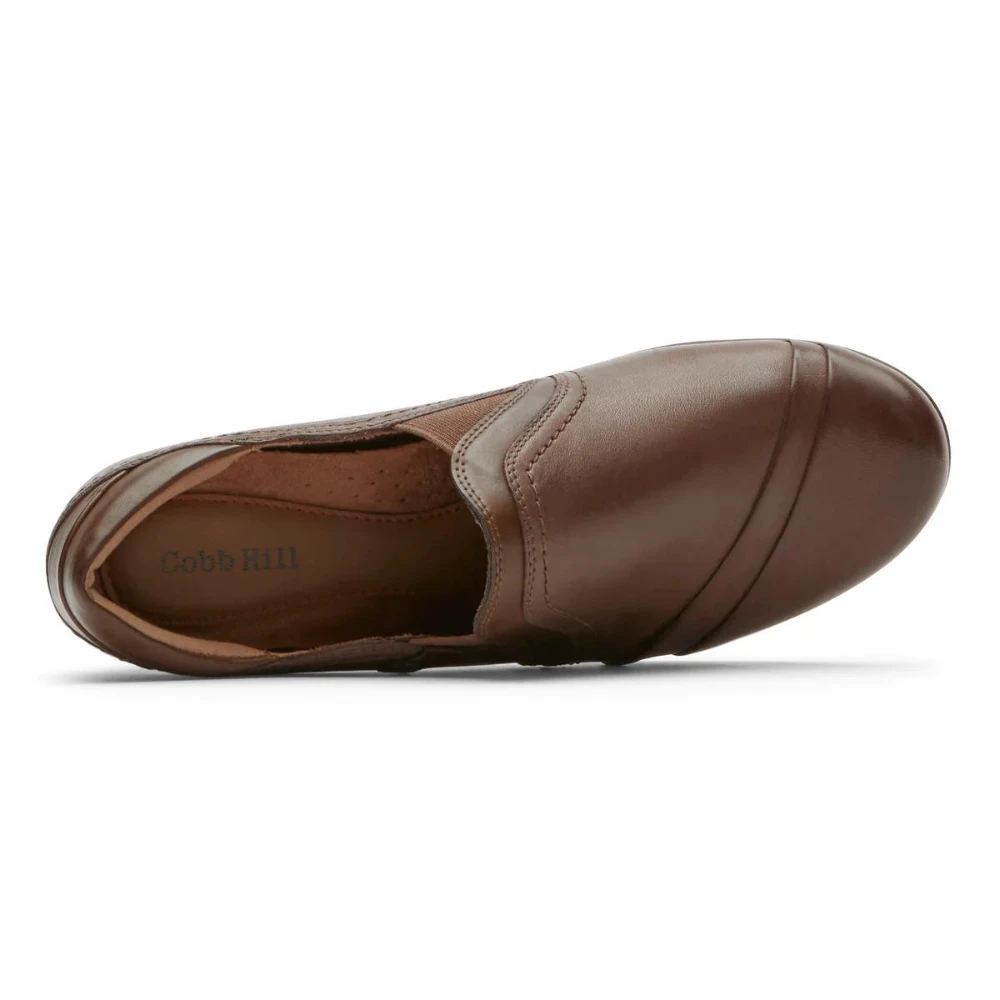 Cobb Hill Laurel Bark Leather Slip-On (Women's) 3 Cobb Hill Laurel Bark Leather Slip-On (Women's) - Image 3