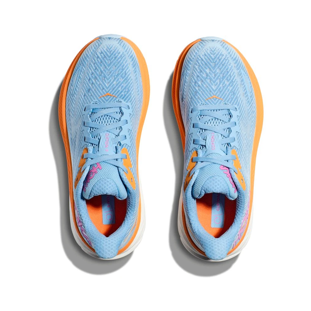 Hoka One One Hoka Clifton 9 Running Shoe Airy Blue/Ice Water (Women's) 2 Hoka One One Hoka Clifton 9 Running Shoe Airy Blue/Ice Water (Women's) - Image 2