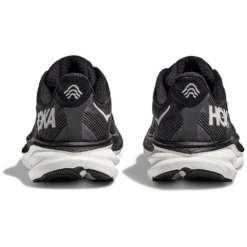 Hoka One One Hoka Clifton 9 Running Shoe Black/White (Men's) -Ecco Shoe Store CLIFTON9BWHT M 5