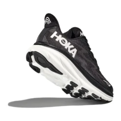 Hoka One One Hoka Clifton 9 Running Shoe Black/White (Women's) -Ecco Shoe Store CLIFTON9BWHT W 4