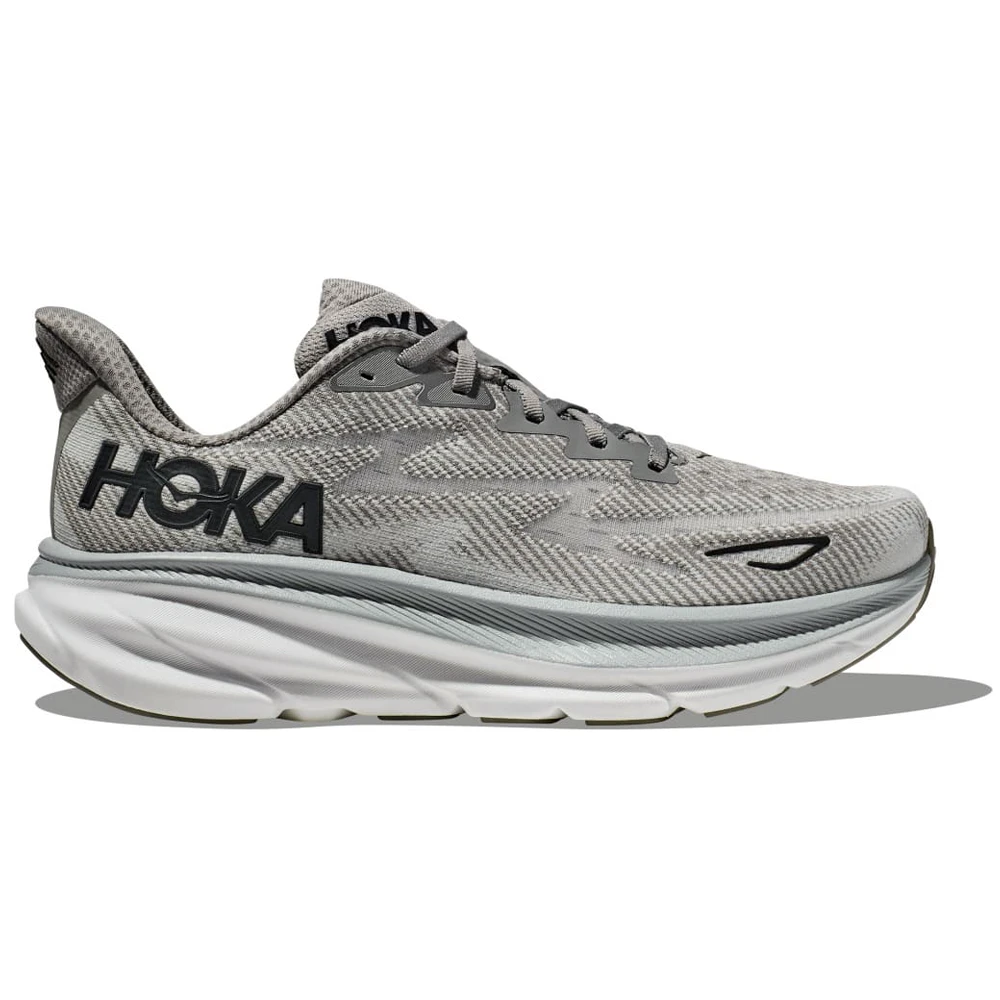 Hoka One One Hoka Clifton 9 Harbor Mist/Black Running Sneaker (Men's) 1 Hoka One One Hoka Clifton 9 Harbor Mist/Black Running Sneaker (Men's)