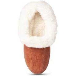 Old Friend Juliet Slipper Dark Chestnut II Suede (Women's) -Ecco Shoe Store ChestII 4