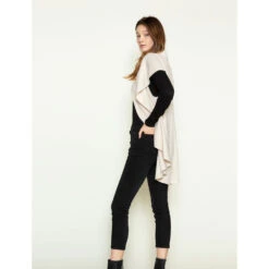 Look By M Basic Shawl Vest Cream -Ecco Shoe Store Cream 3