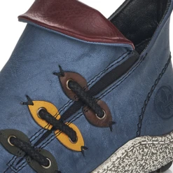 Rieker Z7582 Liv Royal Blue Shootie (Women's) -Ecco Shoe Store D1A7301 9 1782fb8b 9839 4431 bbbb 57bba26d9c35