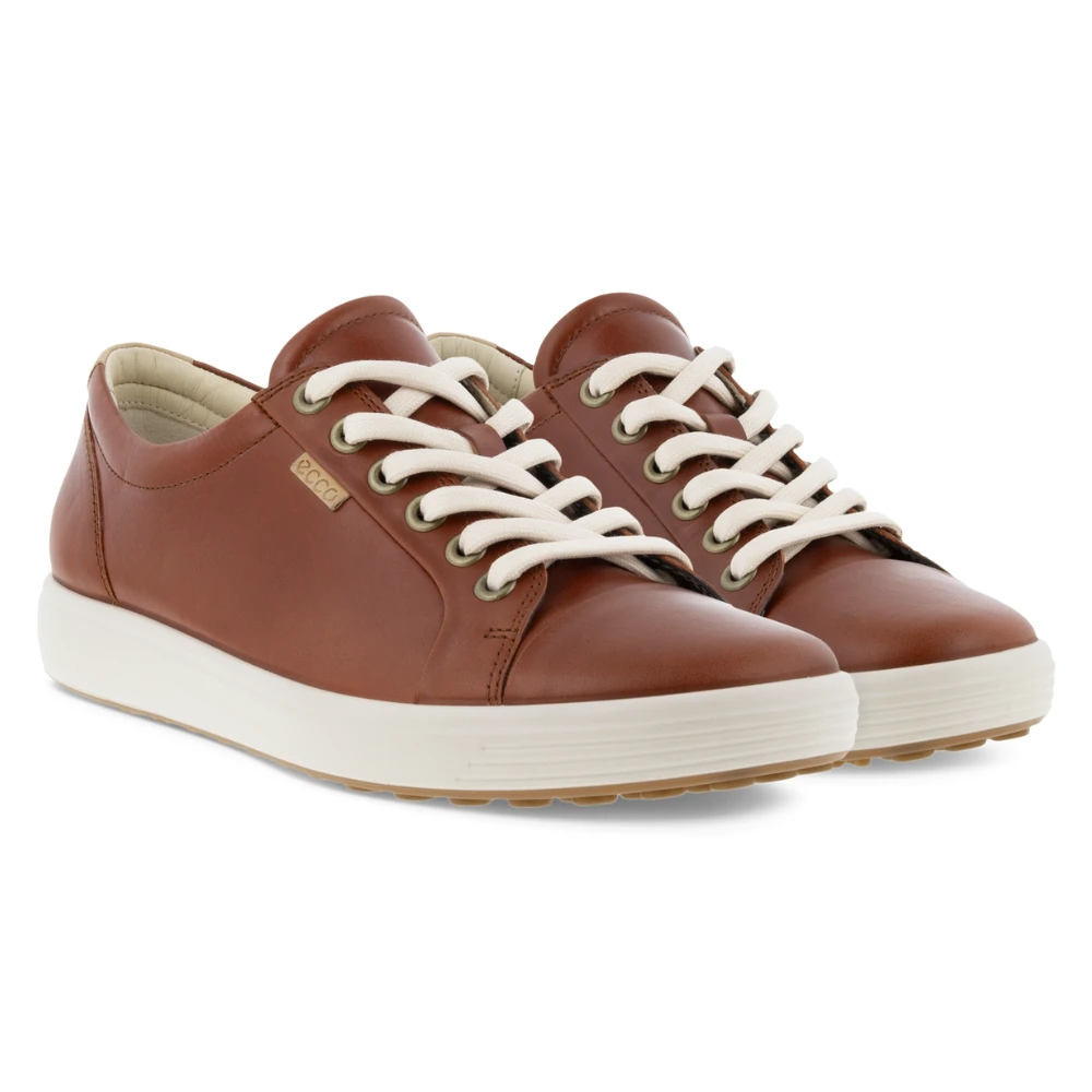 Ecco Soft 7 Cognac Leather Sneaker (Women's) 7 Ecco Soft 7 Cognac Leather Sneaker (Women's) - Image 7