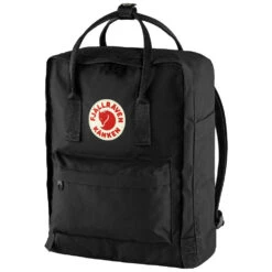 FJÄLLRÄVEN Fjällräven Kånken Black Backpack (Unisex) 10 FJÄLLRÄVEN Fjällräven Kånken Black Backpack (Unisex) -Ecco Shoe Store F23510 550 3