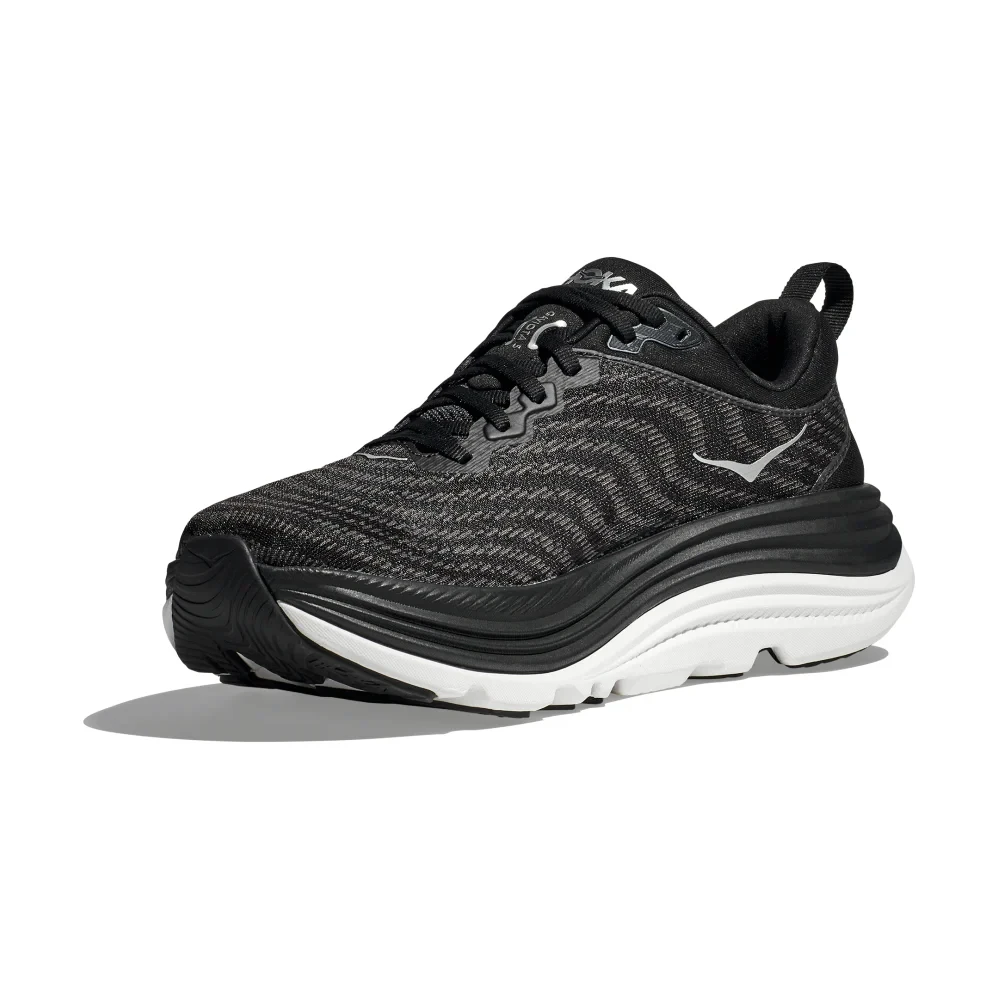 Hoka One One Hoka Gaviota 5 Black/White Running Shoe (Women's) 3 Hoka One One Hoka Gaviota 5 Black/White Running Shoe (Women's) - Image 3