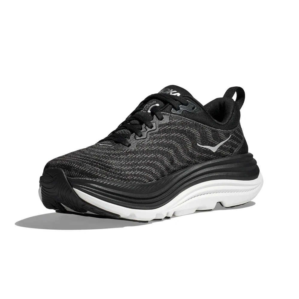 Hoka One One Hoka Gaviota 5 Black/White Running Shoe (Men's) 3 Hoka One One Hoka Gaviota 5 Black/White Running Shoe (Men's) - Image 3