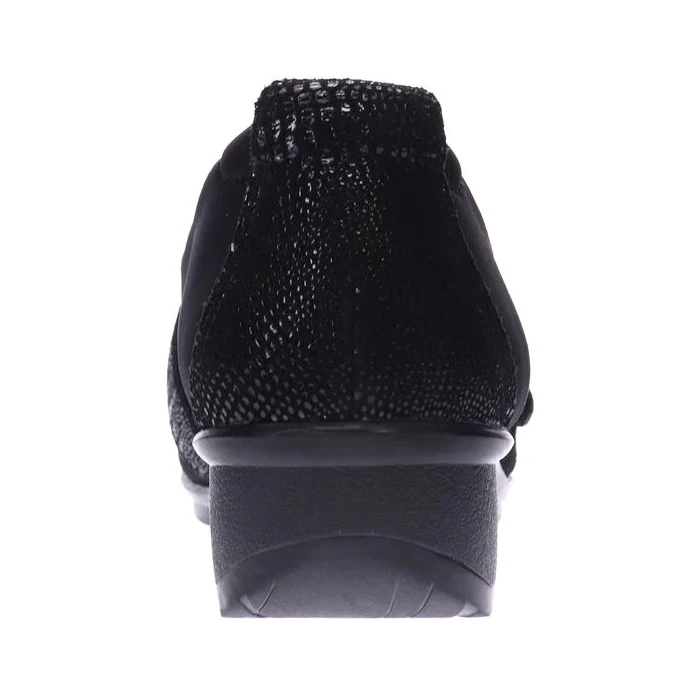 Revere Genoa Black Stretch Loafer (Women's) 6 Revere Genoa Black Stretch Loafer (Women's) - Image 6