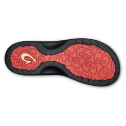 OluKai 'Ohana Flip Flop Sandal Hot Coral / Black (Women's) 6 OluKai 'Ohana Flip Flop Sandal Hot Coral / Black (Women's) -Ecco Shoe Store HotCor 3