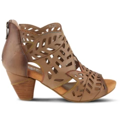 L'Artiste By Spring Step Icon Shootie Tan Leather (Women's) -Ecco Shoe Store ICONT 5