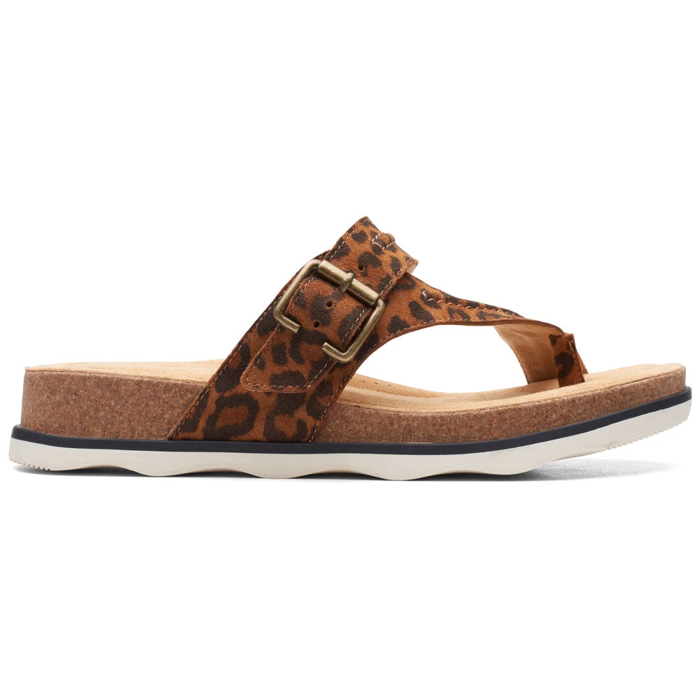 Clarks Brynn Madi Sandal Leopard Leather (Women's) 2 Clarks Brynn Madi Sandal Leopard Leather (Women's) - Image 2