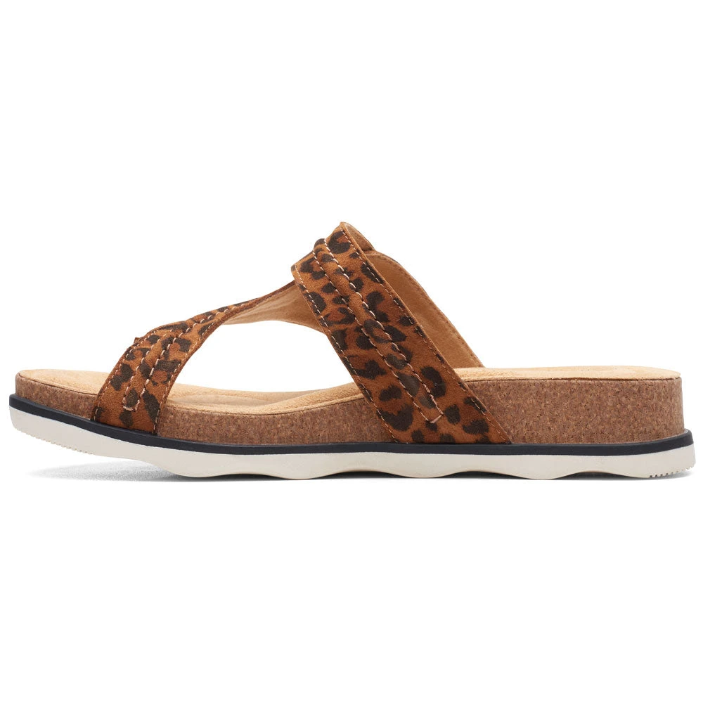 Clarks Brynn Madi Sandal Leopard Leather (Women's) 5 Clarks Brynn Madi Sandal Leopard Leather (Women's) - Image 5