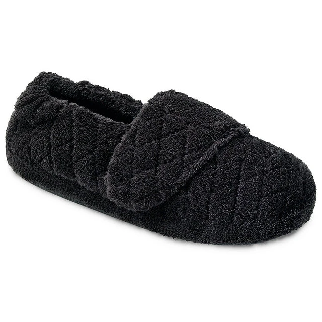 Acorn Spa Wrap Slippers In Black (Women's) 1 Acorn Spa Wrap Slippers In Black (Women's)