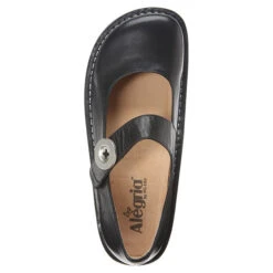 Alegria Paloma Mary Jane In Black Nappa (Women's) -Ecco Shoe Store MAR03257D