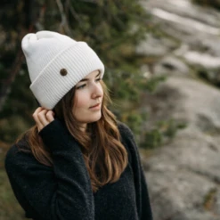 Superyellow Norden Off-White Merino Wool Beanie (Unisex) -Ecco Shoe Store Norden 3 4e0968cf da05 4f72 94f9 263da7bd9ff3