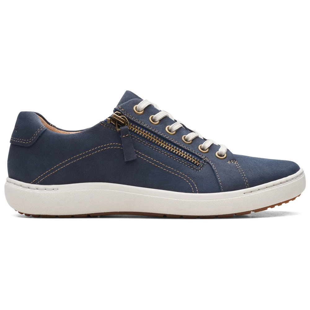 Clarks Nalle Lace Navy Nubuck (Women's) 2 Clarks Nalle Lace Navy Nubuck (Women's) - Image 2