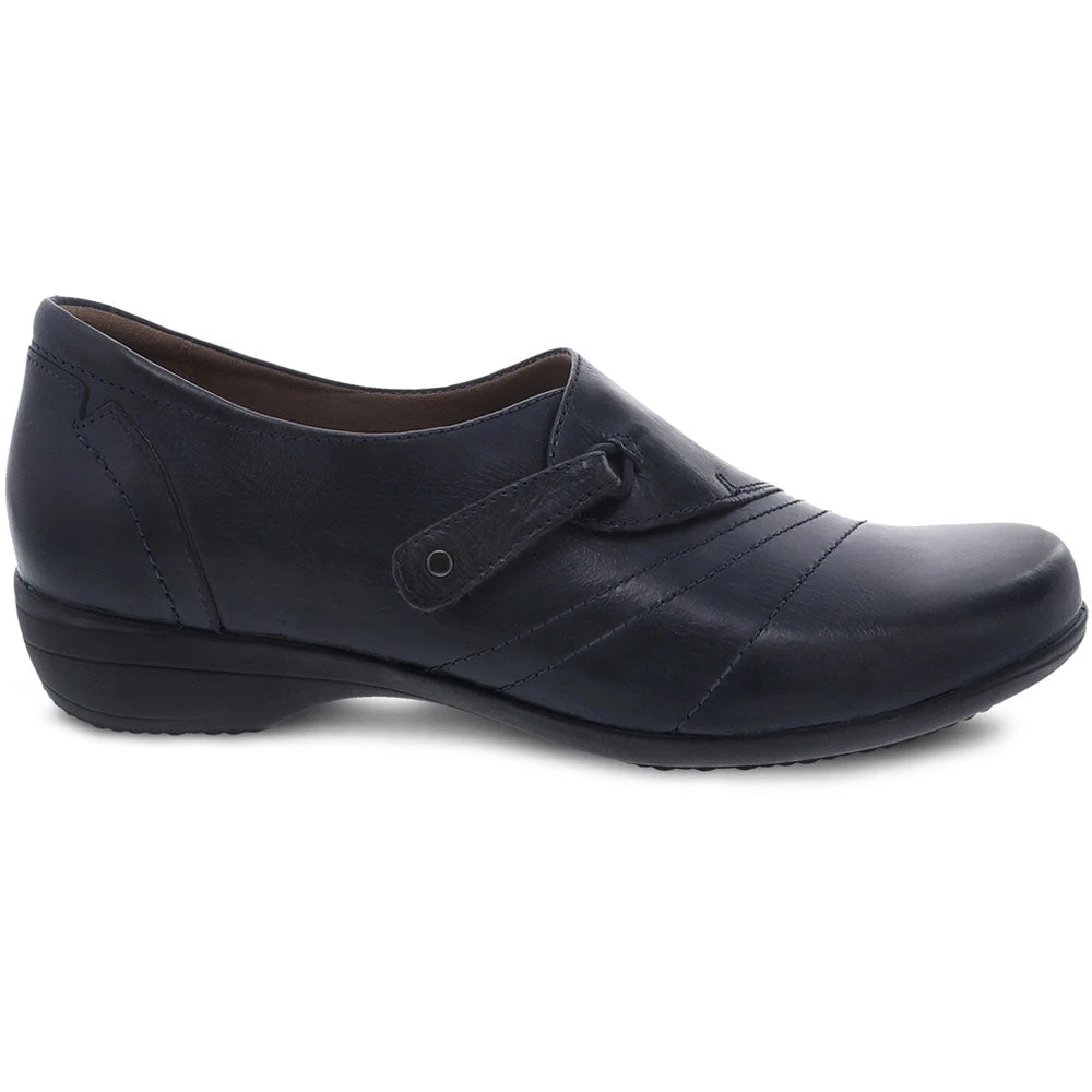 Dansko Franny Slip-On Navy Milled Nappa (Women's) 2 Dansko Franny Slip-On Navy Milled Nappa (Women's) - Image 2