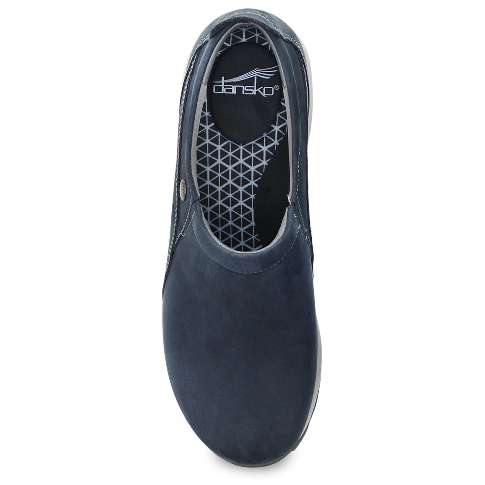 Dansko Patti Slip-On Navy Nubuck (Women's) 3 Dansko Patti Slip-On Navy Nubuck (Women's) - Image 3