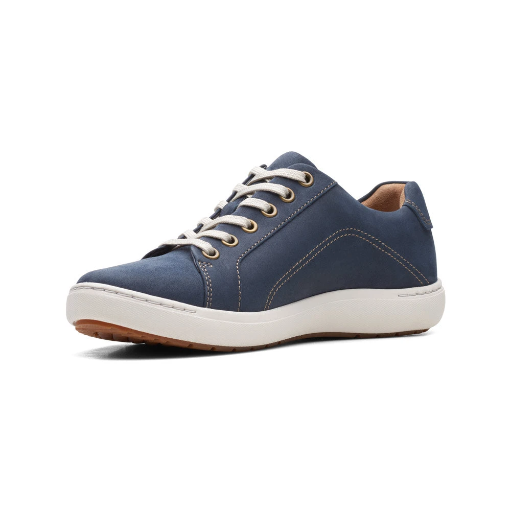Clarks Nalle Lace Navy Nubuck (Women's) 4 Clarks Nalle Lace Navy Nubuck (Women's) - Image 4